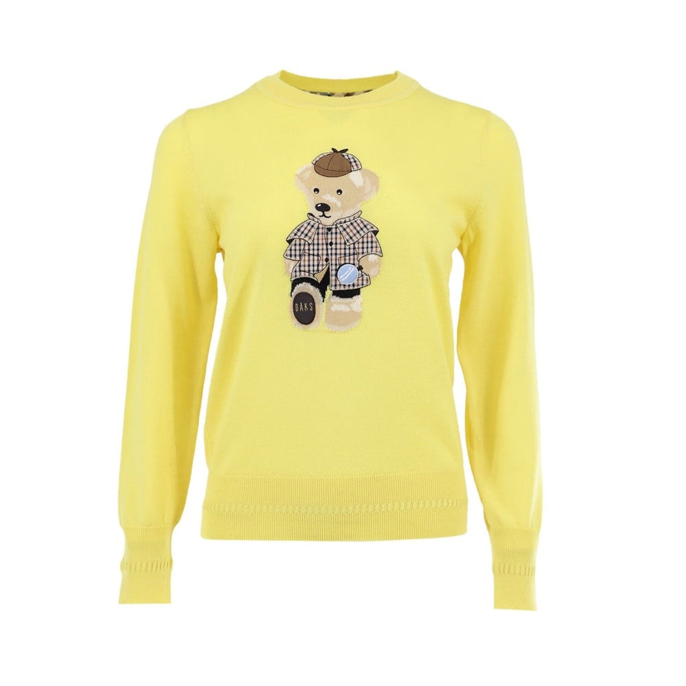 Curious Love Bear Wool Sweater Yellow / 38
