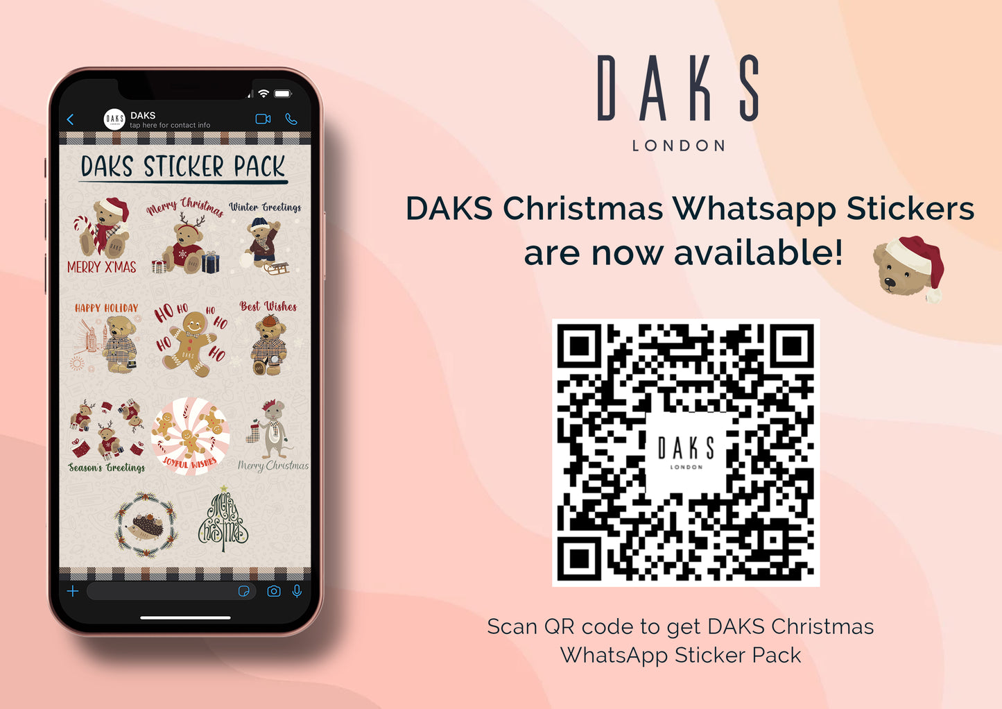 DAKS Christmas Whatsapp Sticker