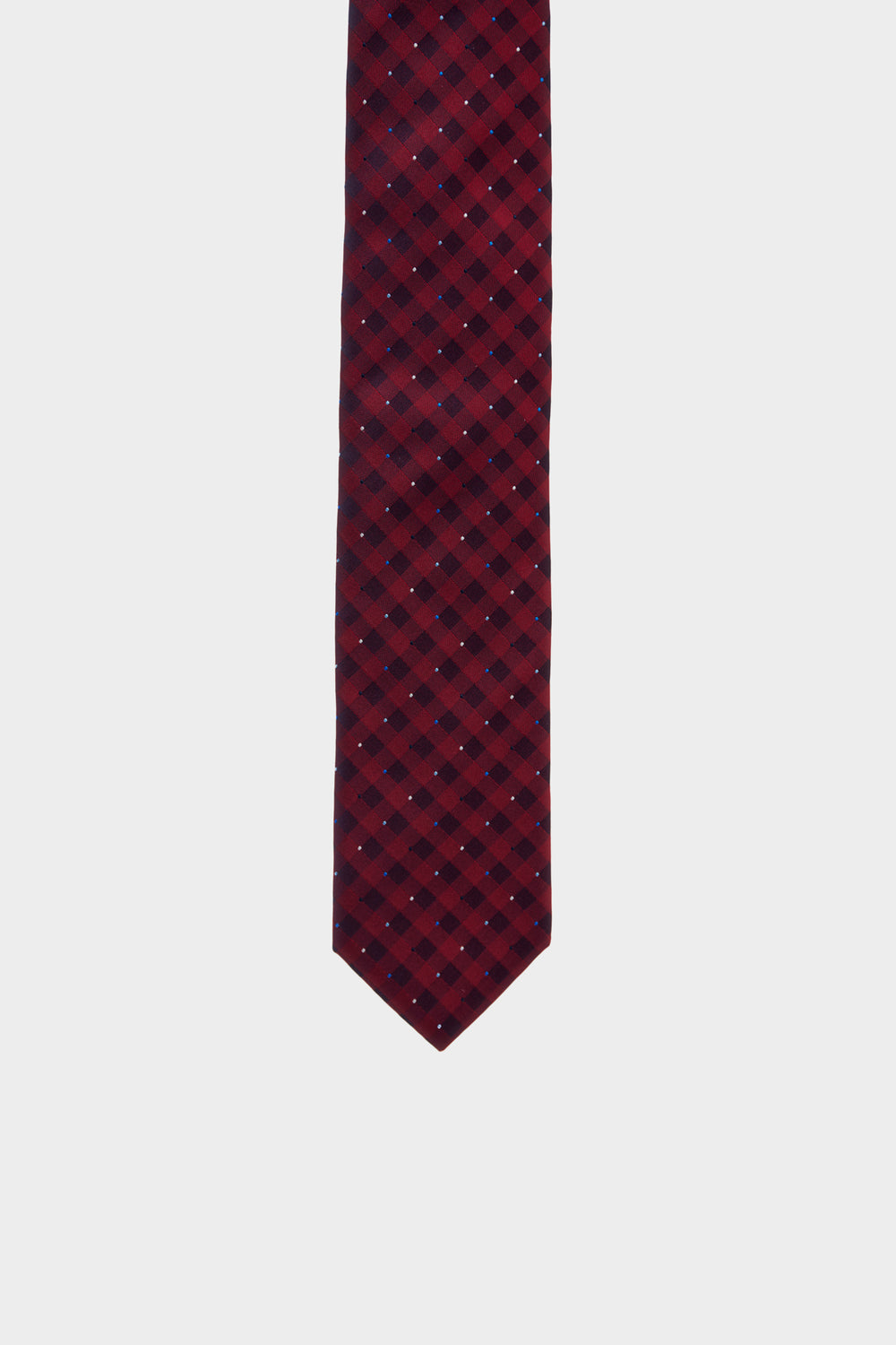 Gingham Check Tie