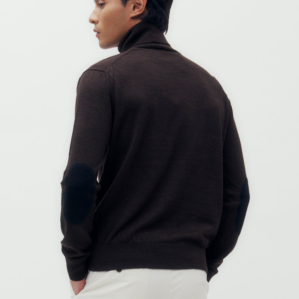 High Neck Wool Sweater