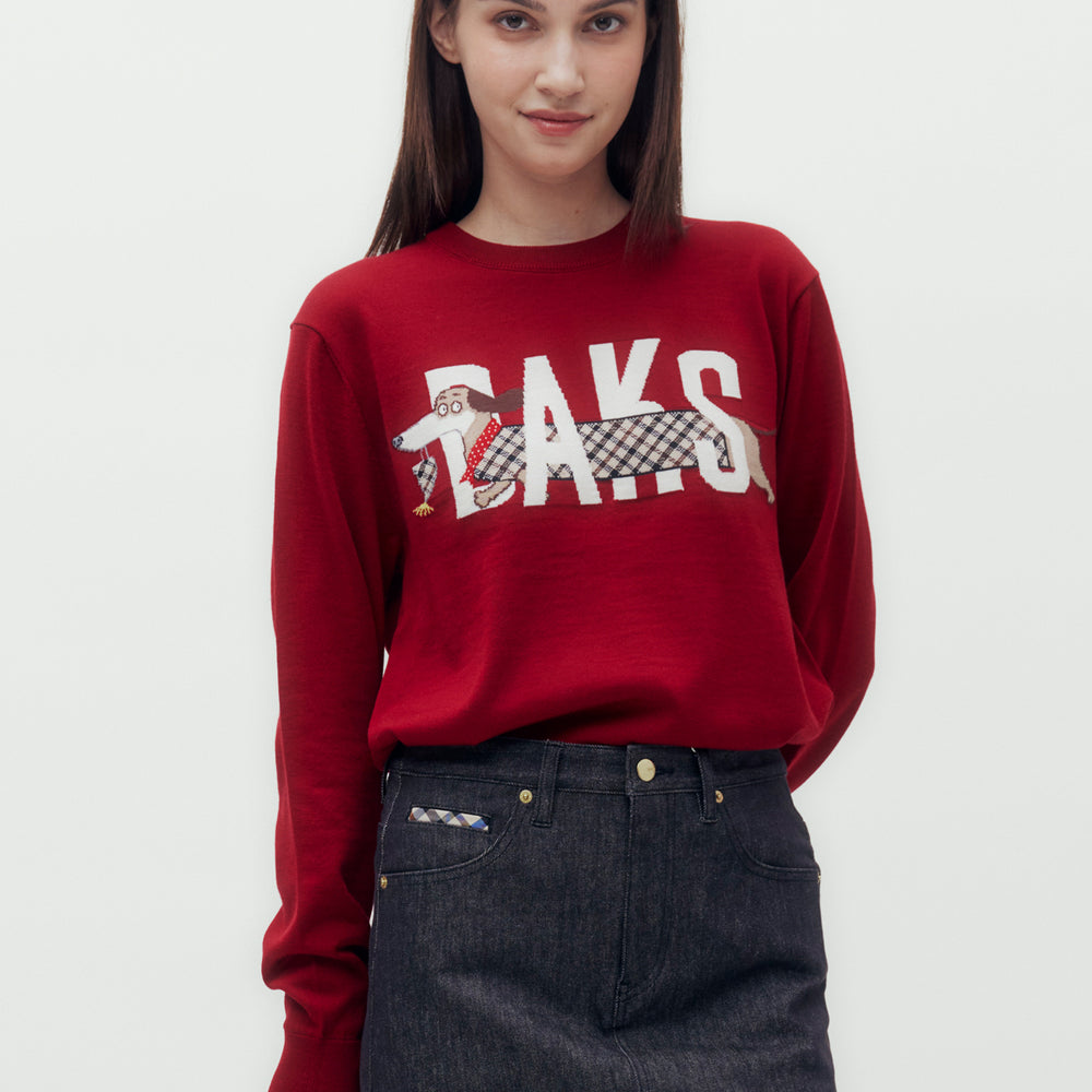 DAKS X Mr Slowboy Logo MAX Sweater