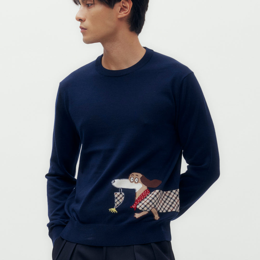 
                      
                        DAKS X Mr Slowboy Dachshund MAX Sweater
                      
                    