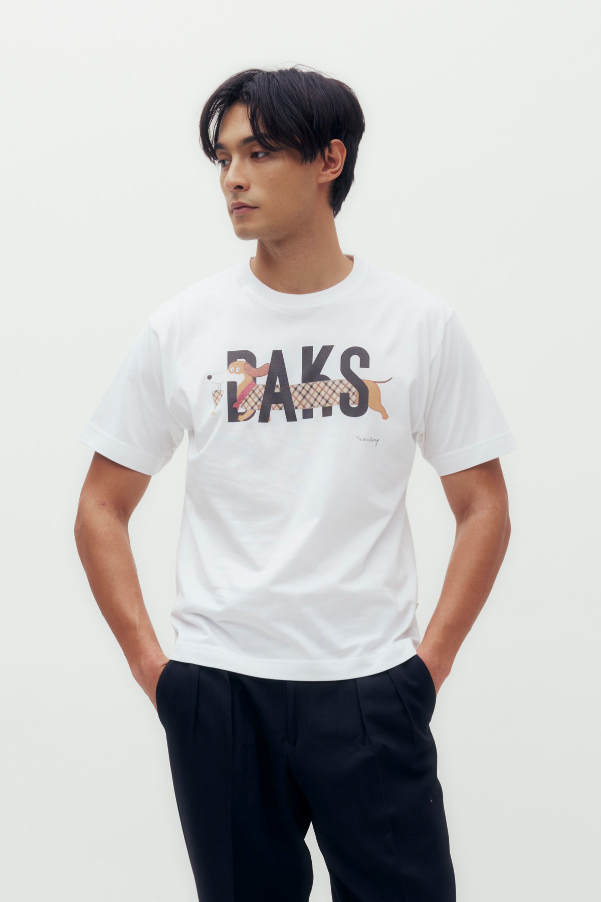 DAKS X Mr Slowboy Logo MAX T-Shirt