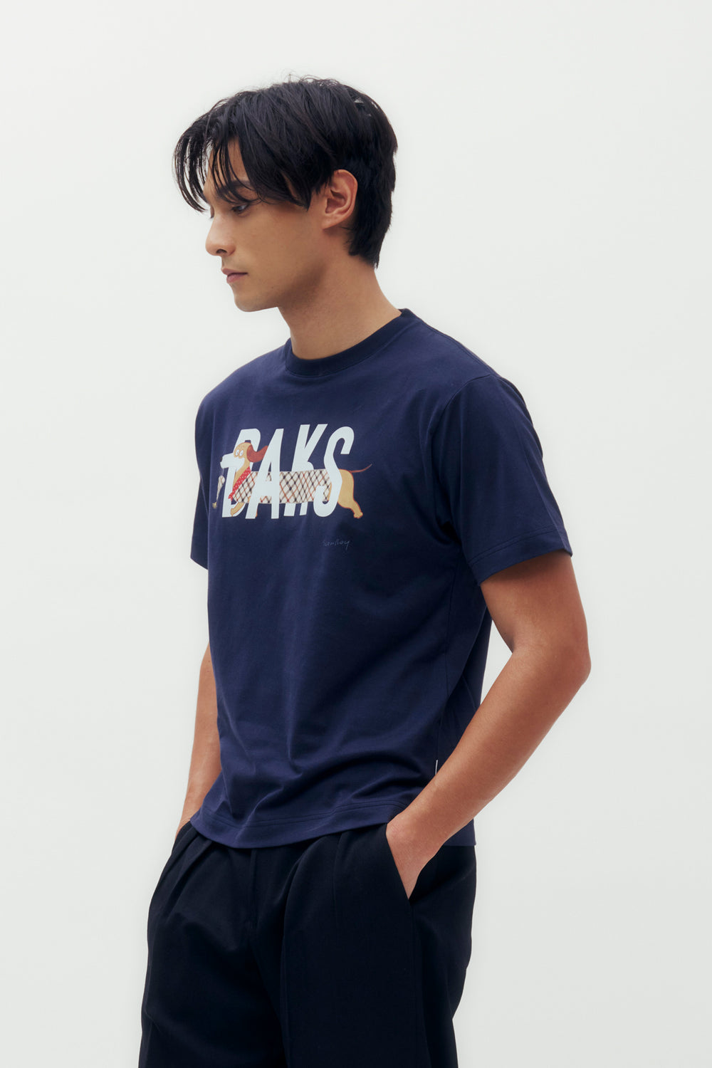 DAKS X Mr Slowboy Logo MAX T-Shirt