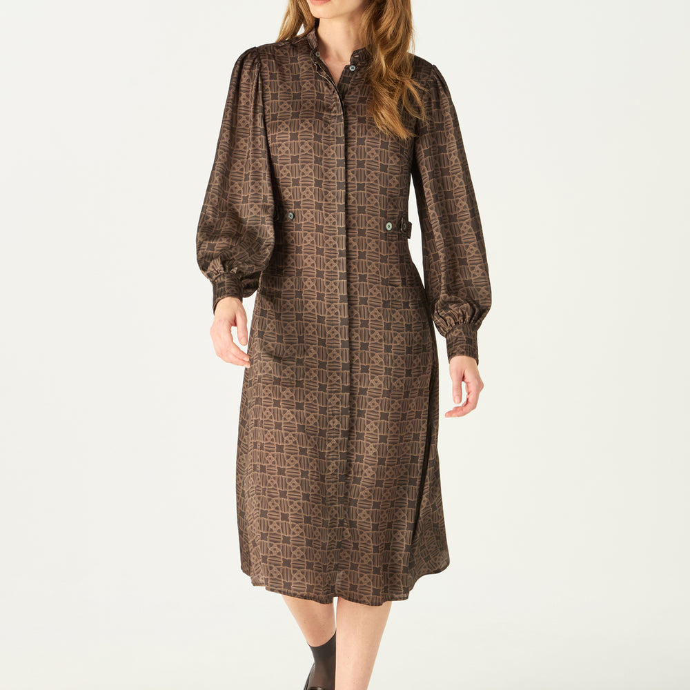 Interlocking D Shirt Dress