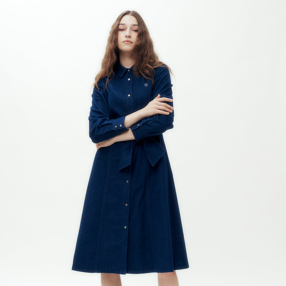 
                      
                        Coat of Arms Logo Denim Dress
                      
                    