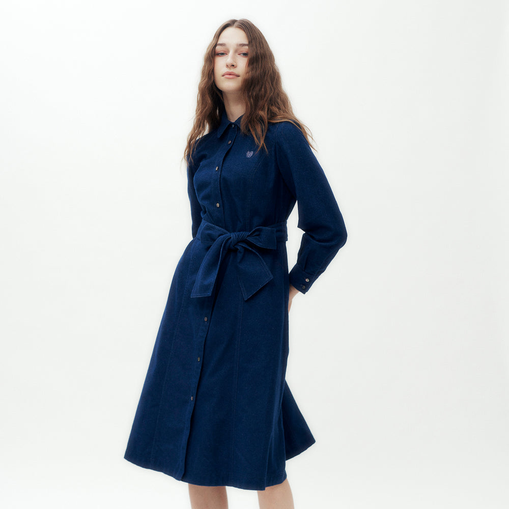 
                      
                        Coat of Arms Logo Denim Dress
                      
                    