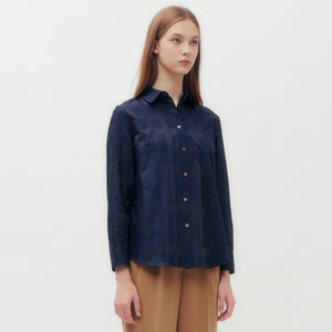 Shadow Big House Check Shirt DK