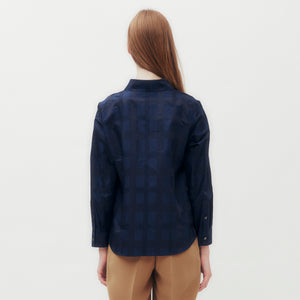 Shadow Big House Check Shirt DK