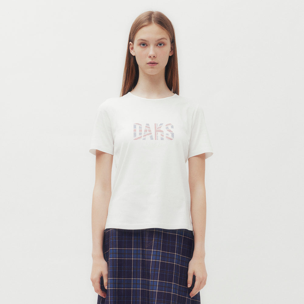 DAKS Crystal Logo T-Shirt DAKS Hong Kong