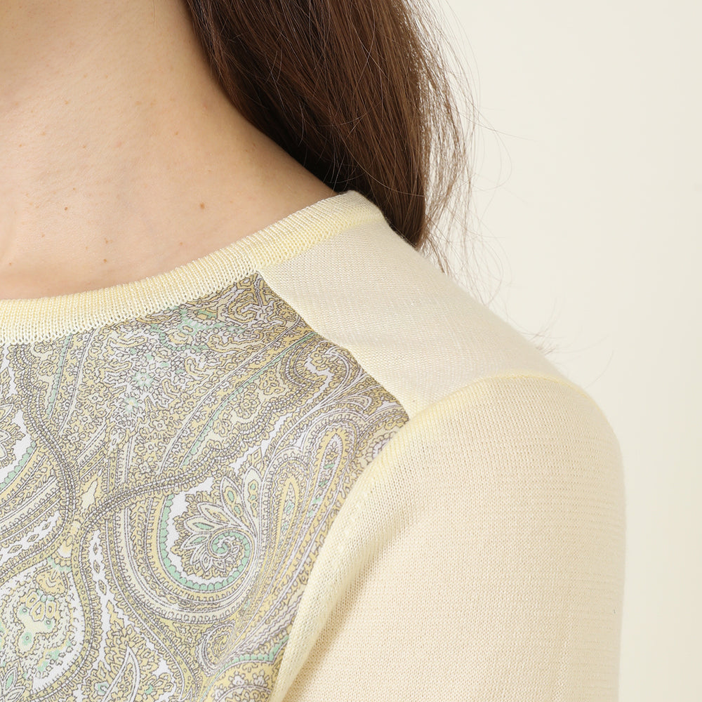 
                      
                        Paisley Print Knit Sweater DK L
                      
                    