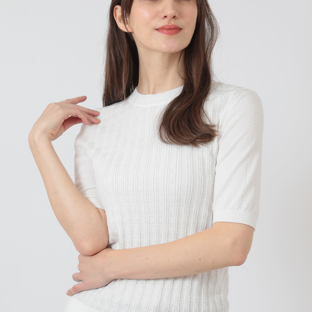 Organic Cotton Knit Sweater DAKS Hong Kong