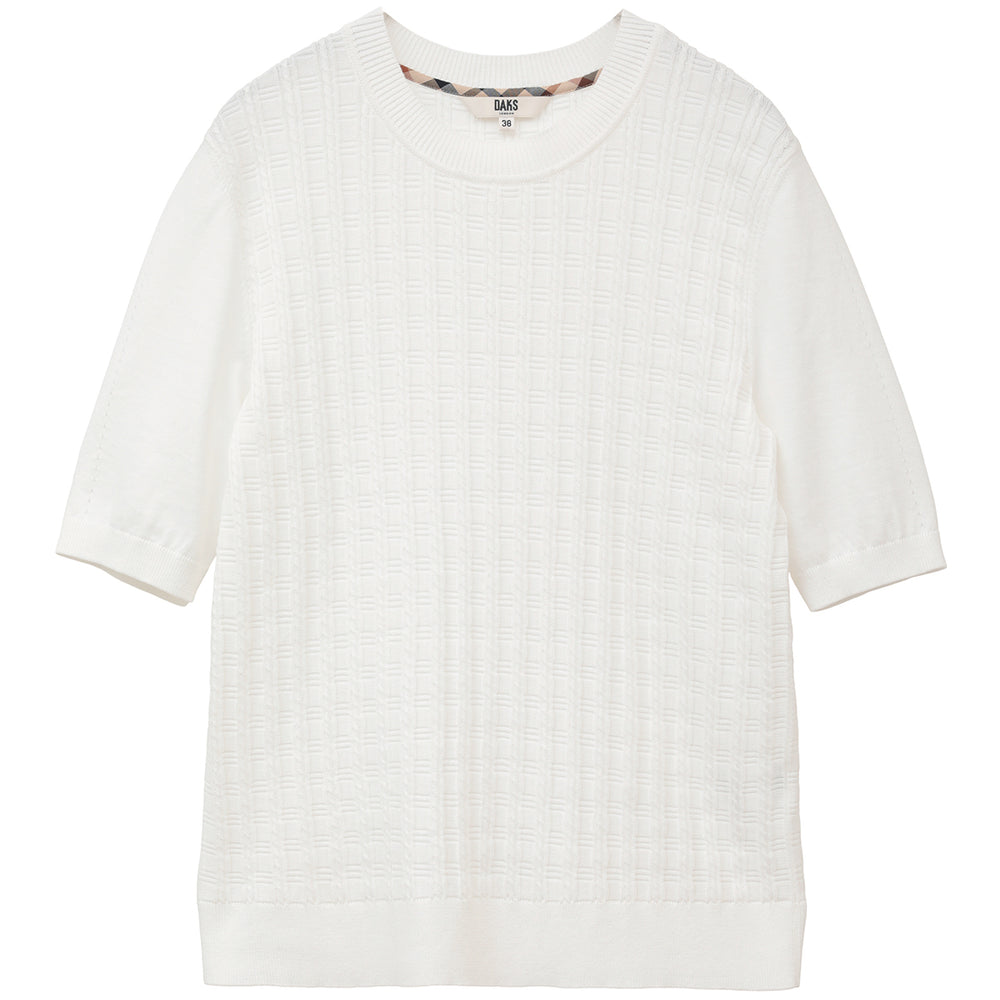 Organic Cotton Knit Sweater DAKS Hong Kong