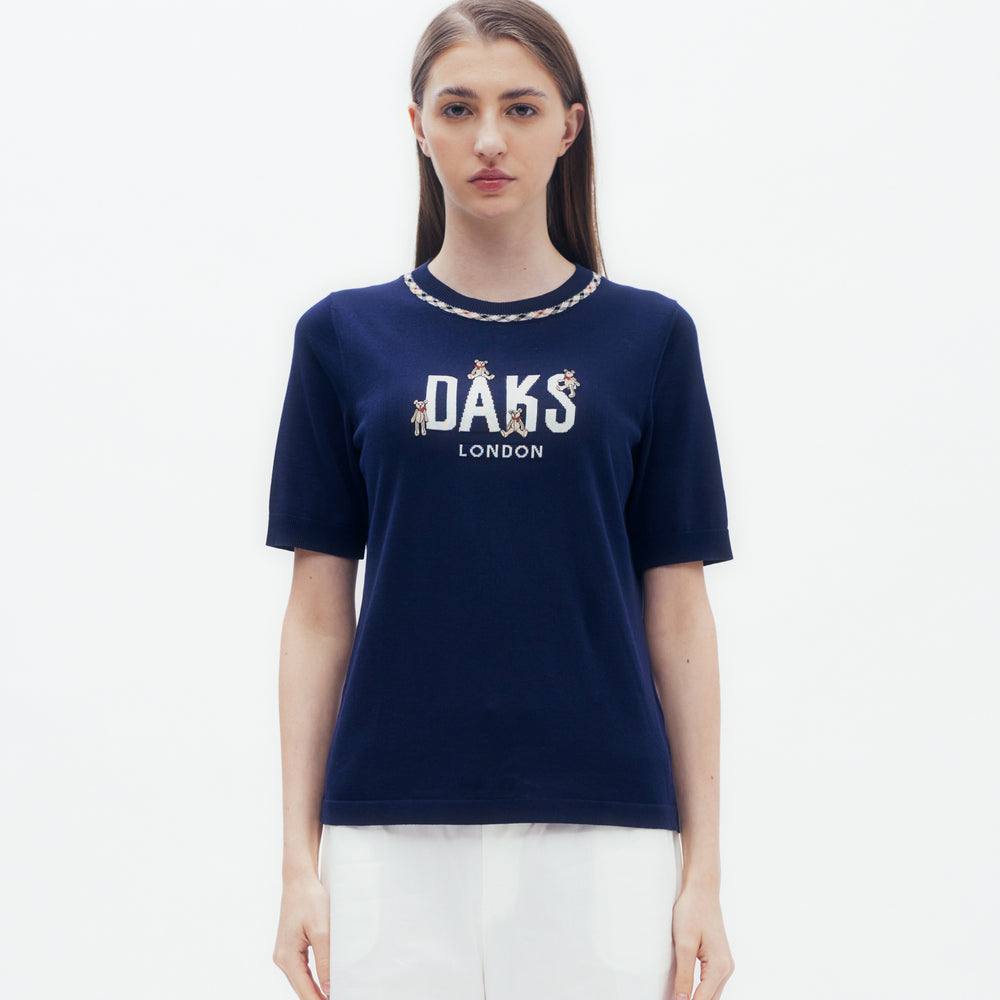 
                      
                        DAKS & Bear Crew Neck Knit Sweater DK L
                      
                    