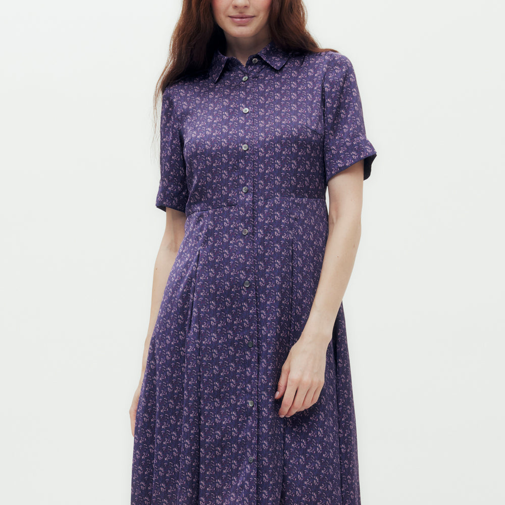 Interlocking DD Print Shirt Dress