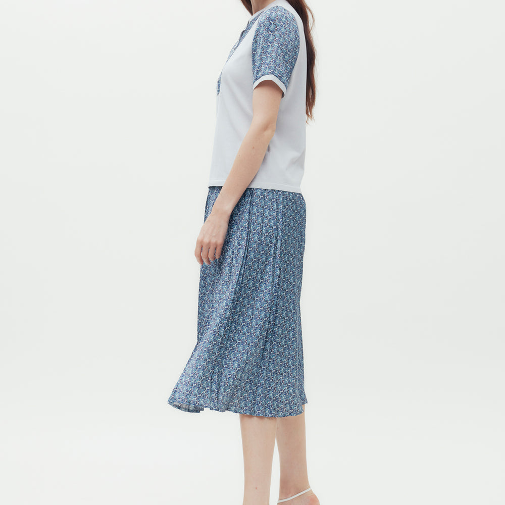 
                      
                        Interlocking DD Print Skirt
                      
                    