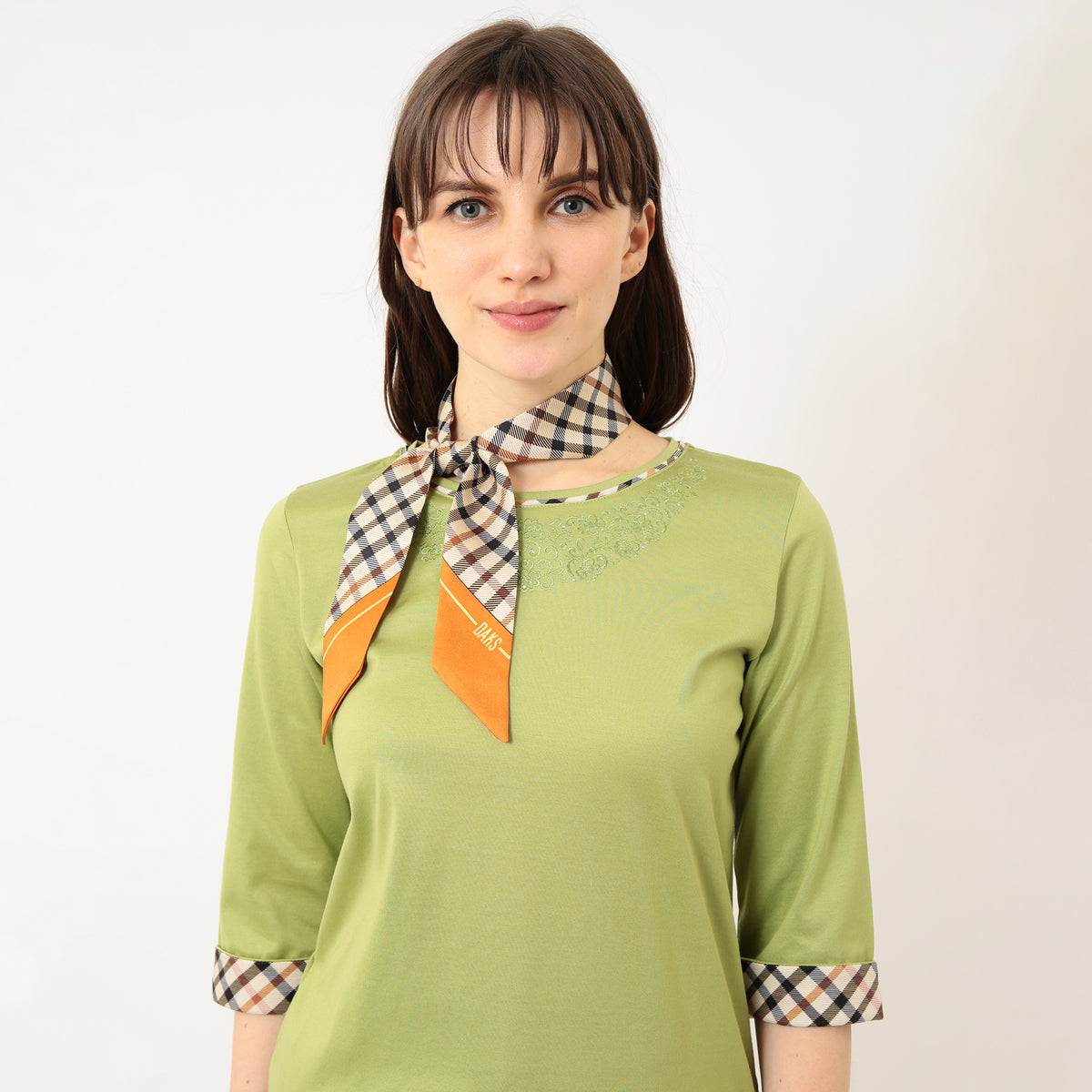 DAKS House Check Twilly Scarf DAKS Hong Kong