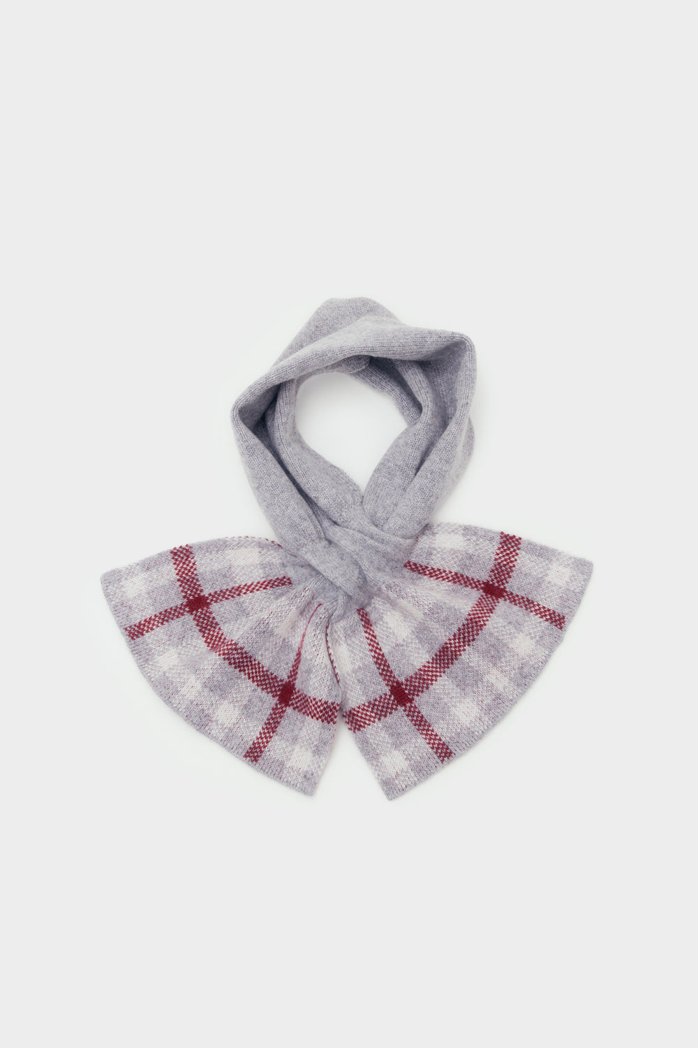 House Check Cashmere Scarf