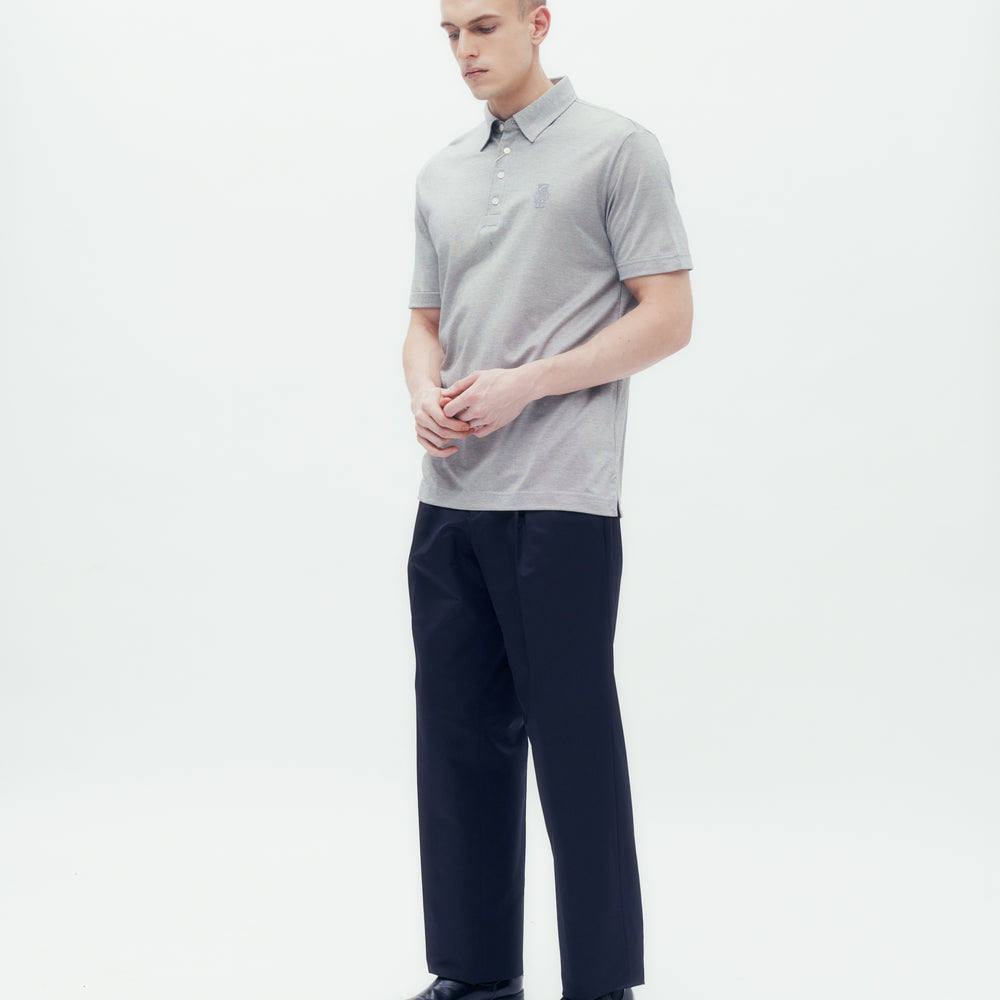 Silk-Blend Polo Shirt DAKS Hong Kong