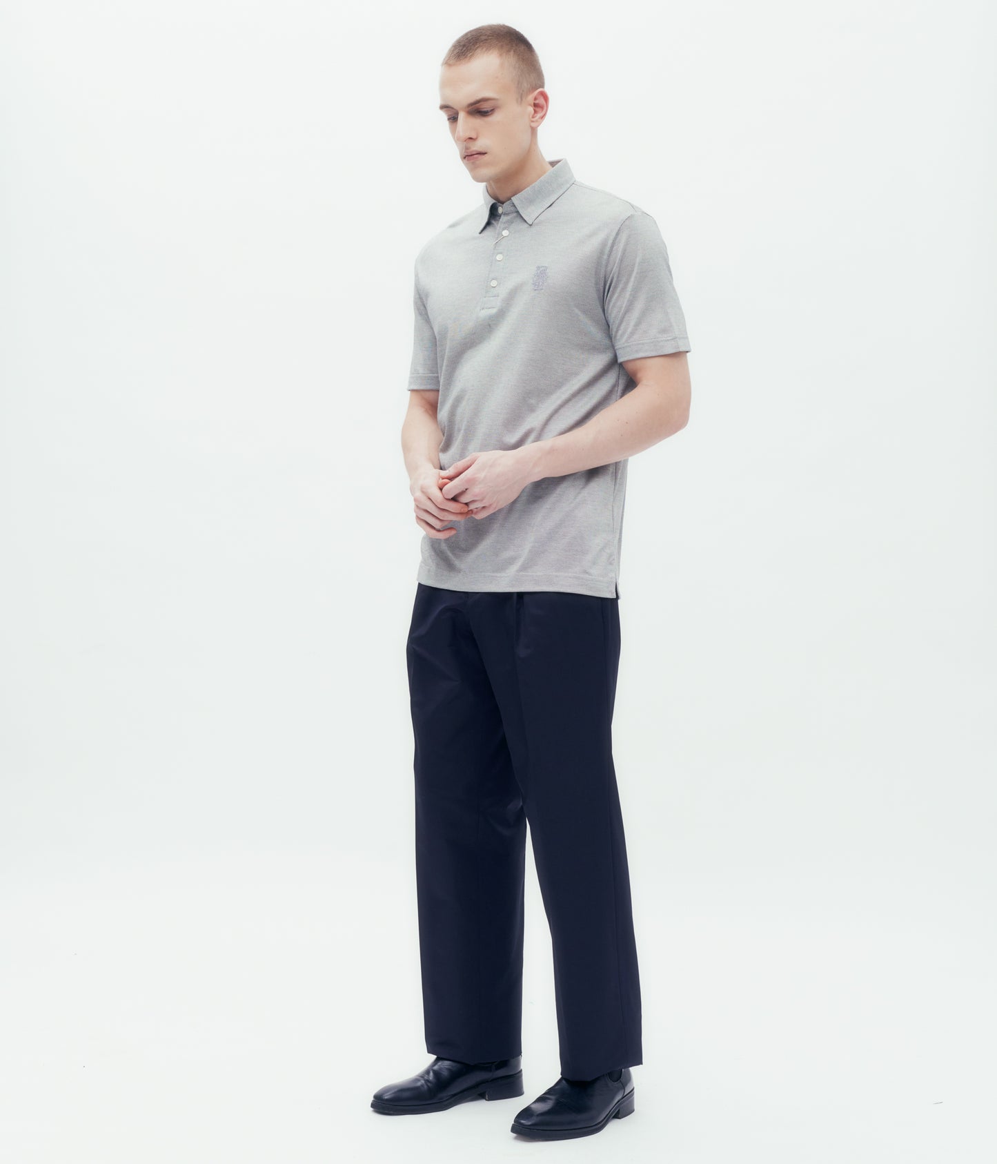 Silk-Blend Polo Shirt DAKS Hong Kong