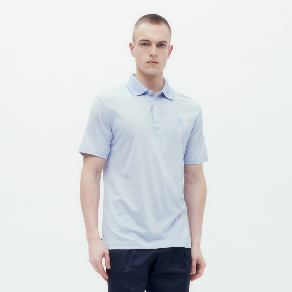 Silk-Blend Polo Shirt DAKS Hong Kong