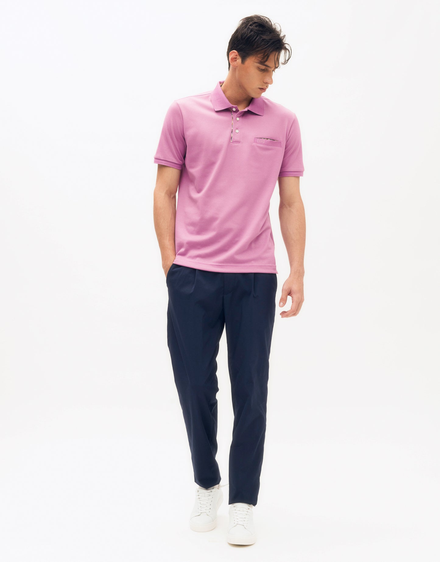 DAKS Logo Polo Shirt