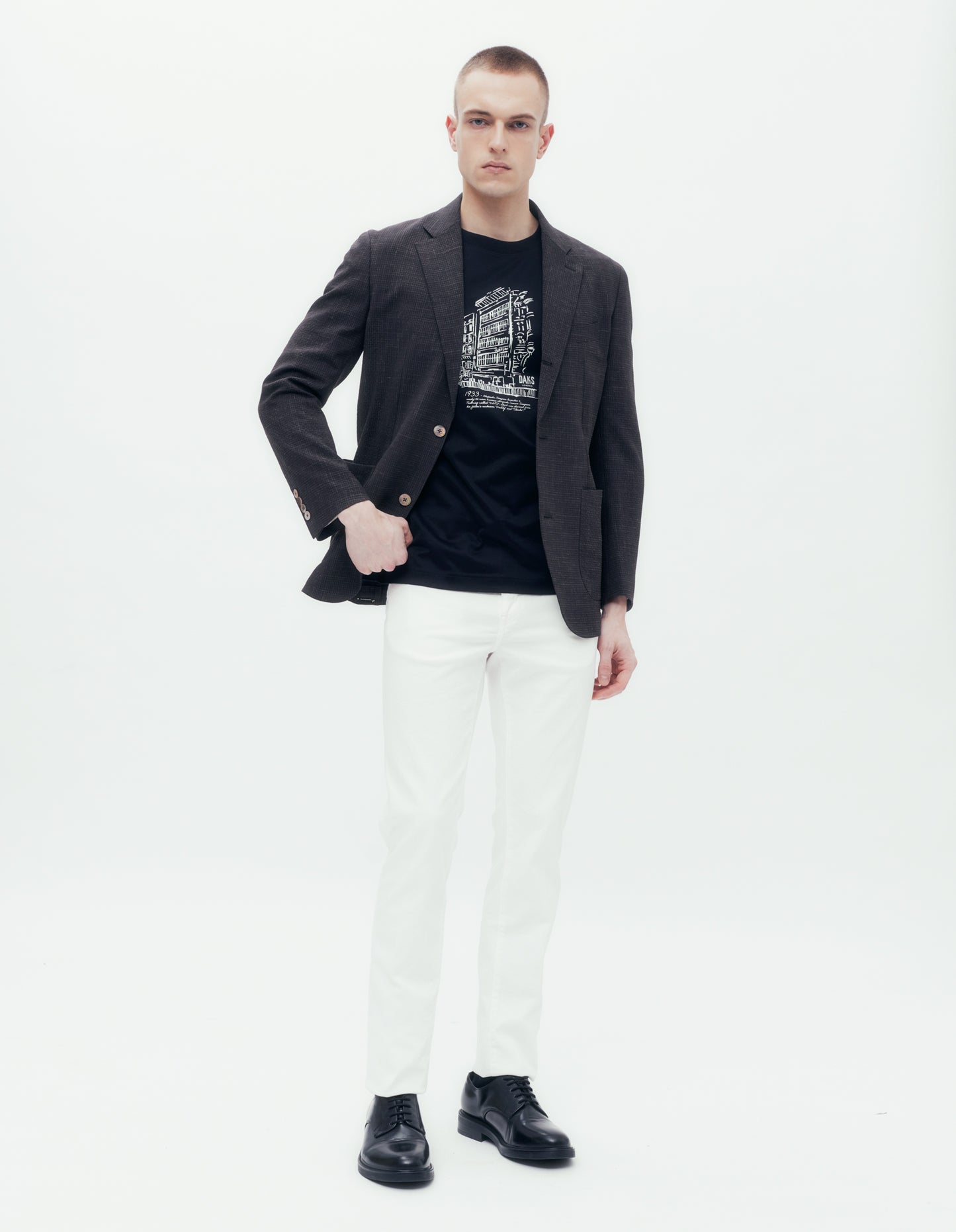 Summer Wool Blended Jacket DAKS Hong Kong