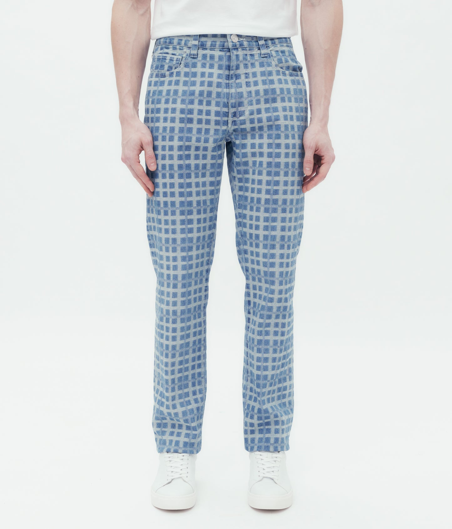 House Check Denim Trousers DAKS Hong Kong