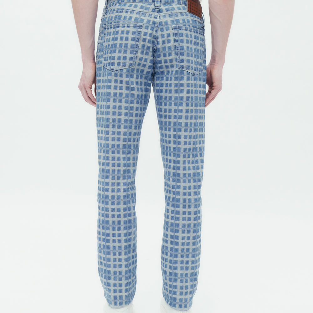 House Check Denim Trousers DAKS Hong Kong