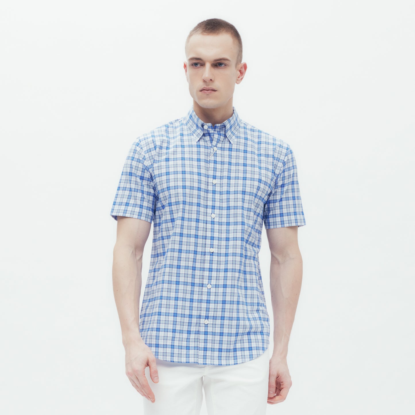 Short Sleeve Check Shirt DAKS Hong Kong