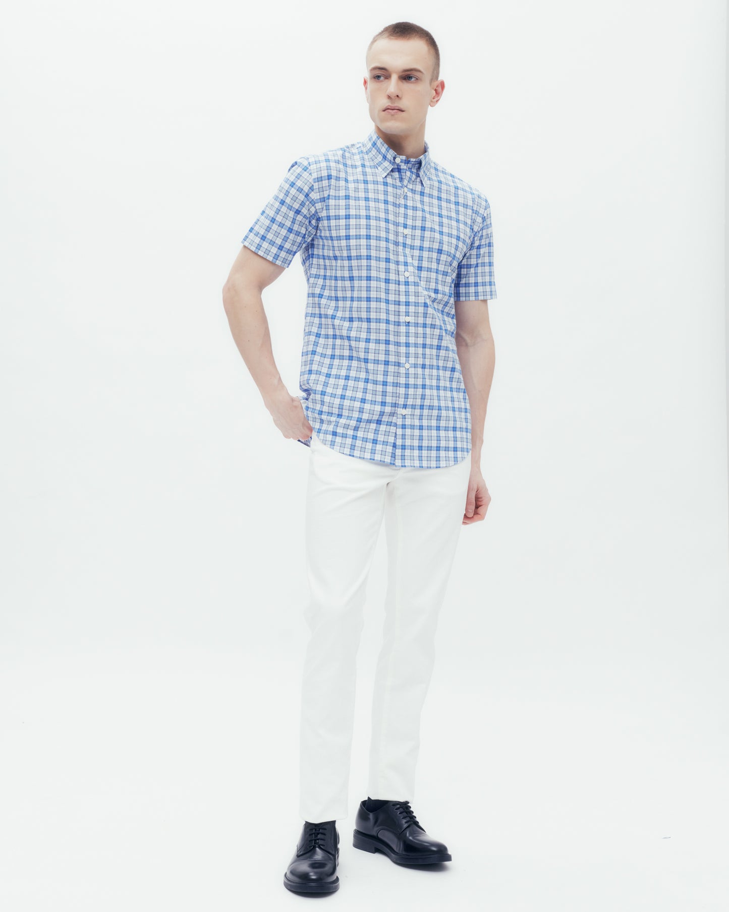 Short Sleeve Check Shirt DAKS Hong Kong