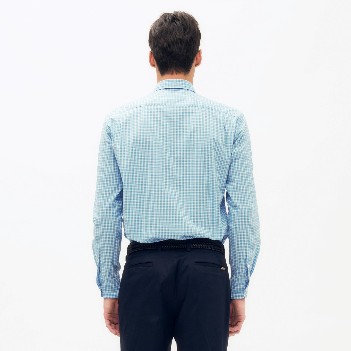 Mini Glen Check Shirt DG M