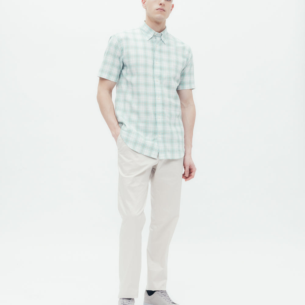 Short Sleeve Tartan Shirt DAKS Hong Kong