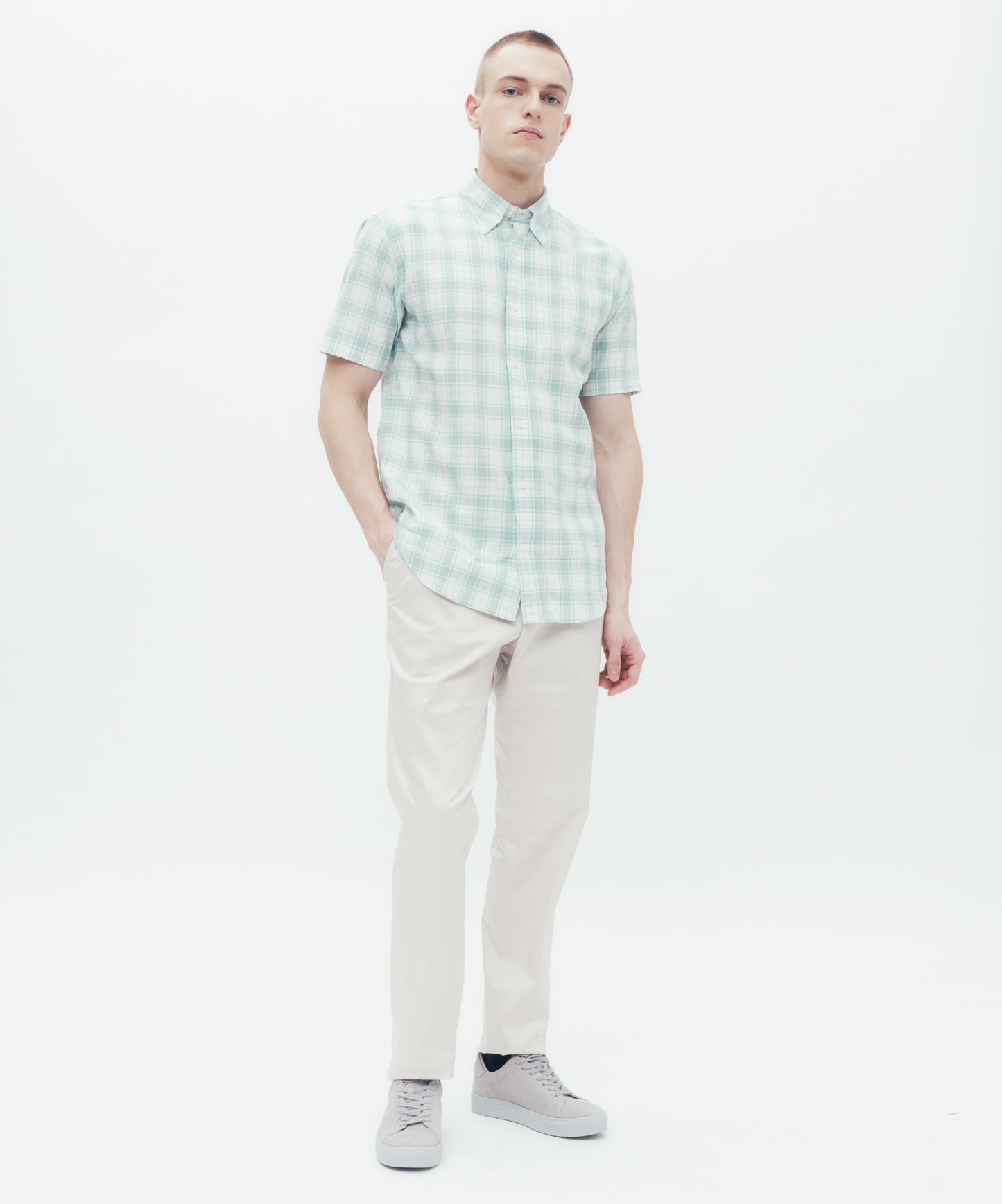 Short Sleeve Tartan Shirt DAKS Hong Kong