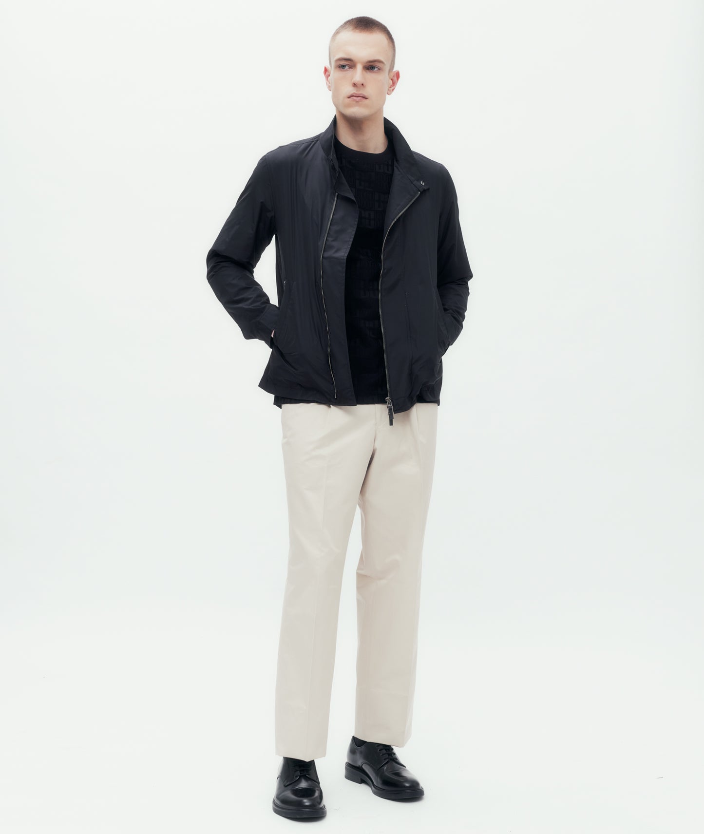 Zip Fastening Blouson Jacket DAKS Hong Kong