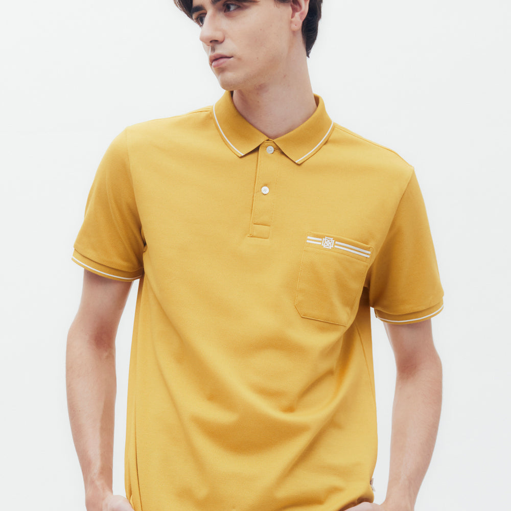 
                      
                        Interlocking DD Logo Pocket Polo Shirt
                      
                    