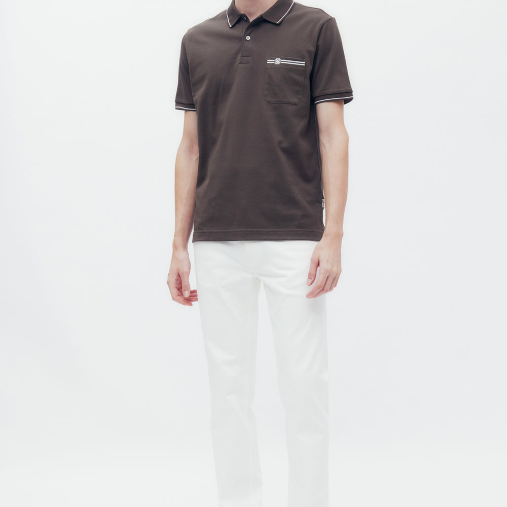 
                      
                        Interlocking DD Logo Pocket Polo Shirt
                      
                    