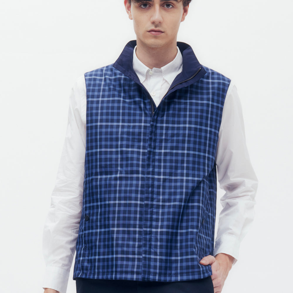 
                      
                        Reversible House Check Vest
                      
                    