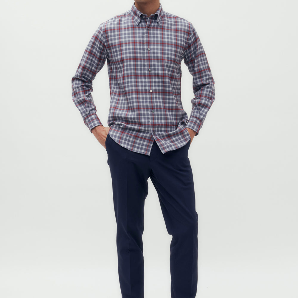 
                      
                        Classic Check Wool Shirt
                      
                    