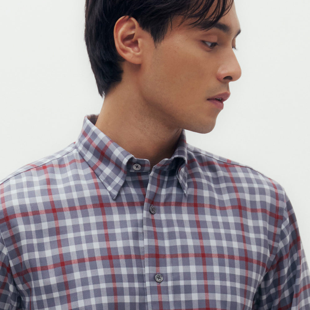 
                      
                        Classic Check Wool Shirt
                      
                    