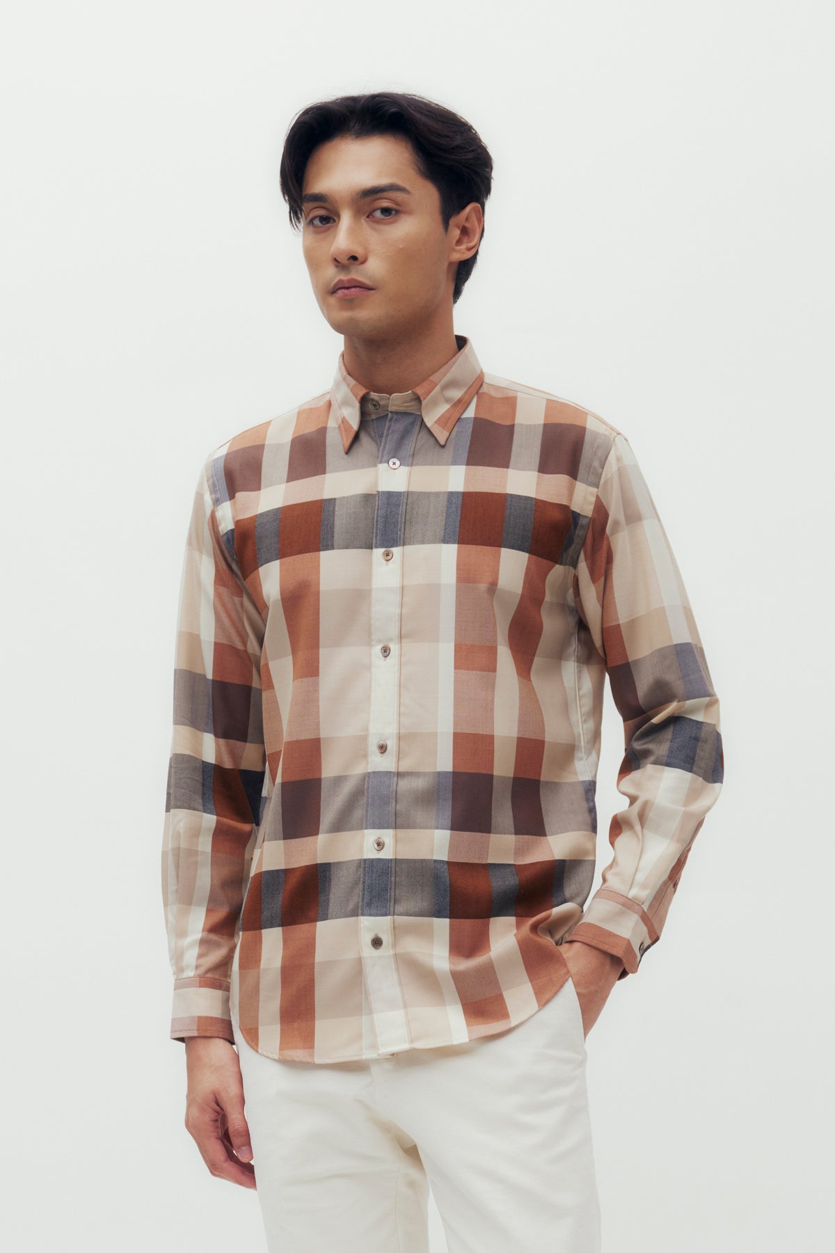 130th Anniversary Check Wool Shirt