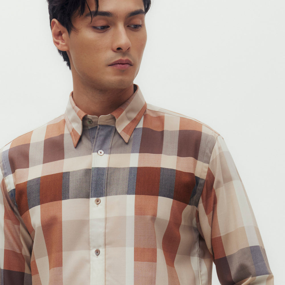 
                      
                        130th Anniversary Check Wool Shirt
                      
                    