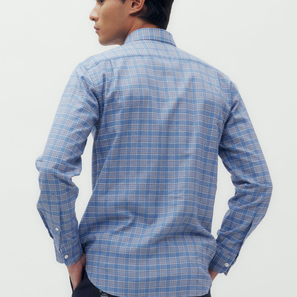 Glen Check Cotton Shirt