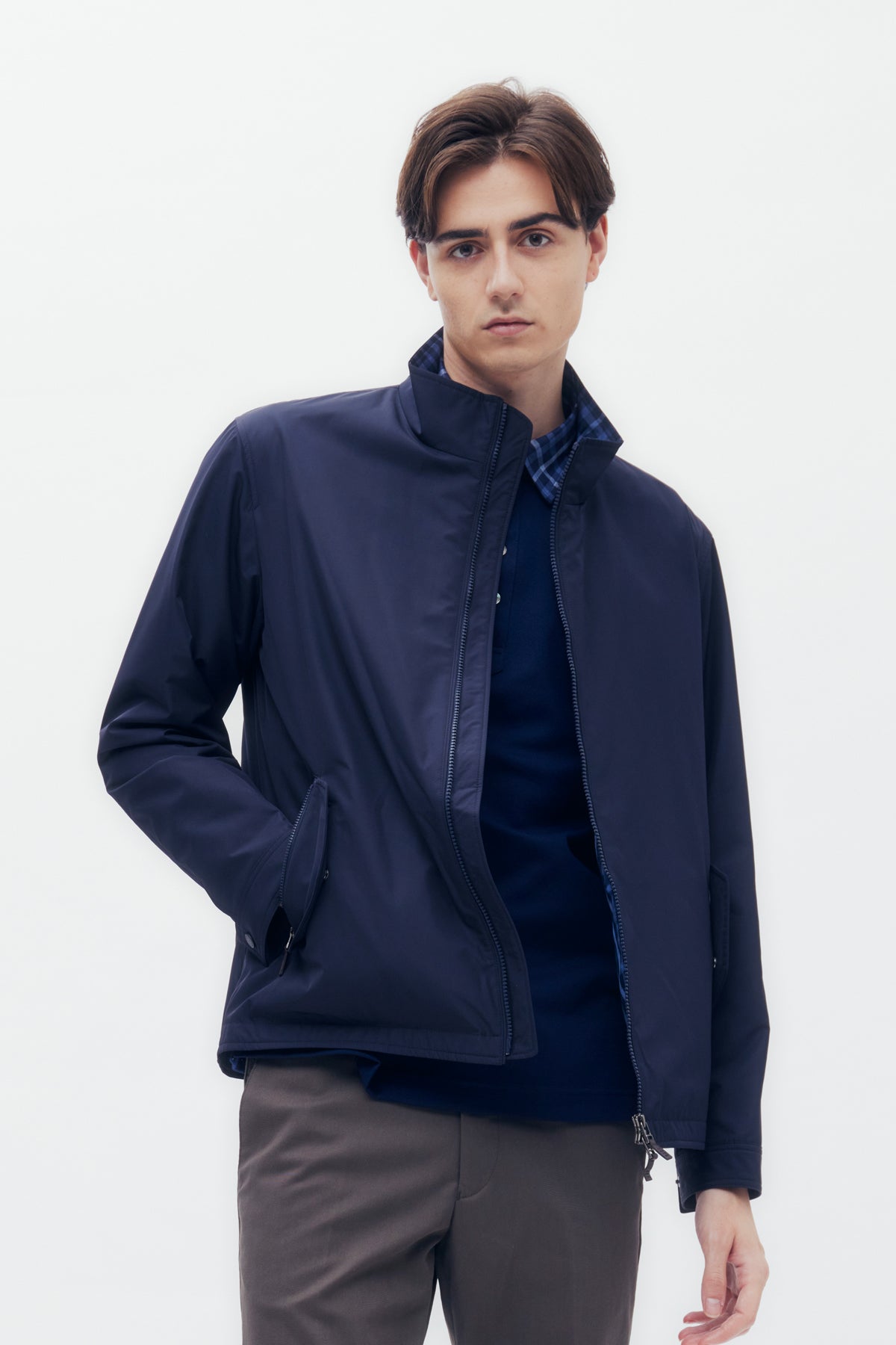 Two-way Zip Blouson