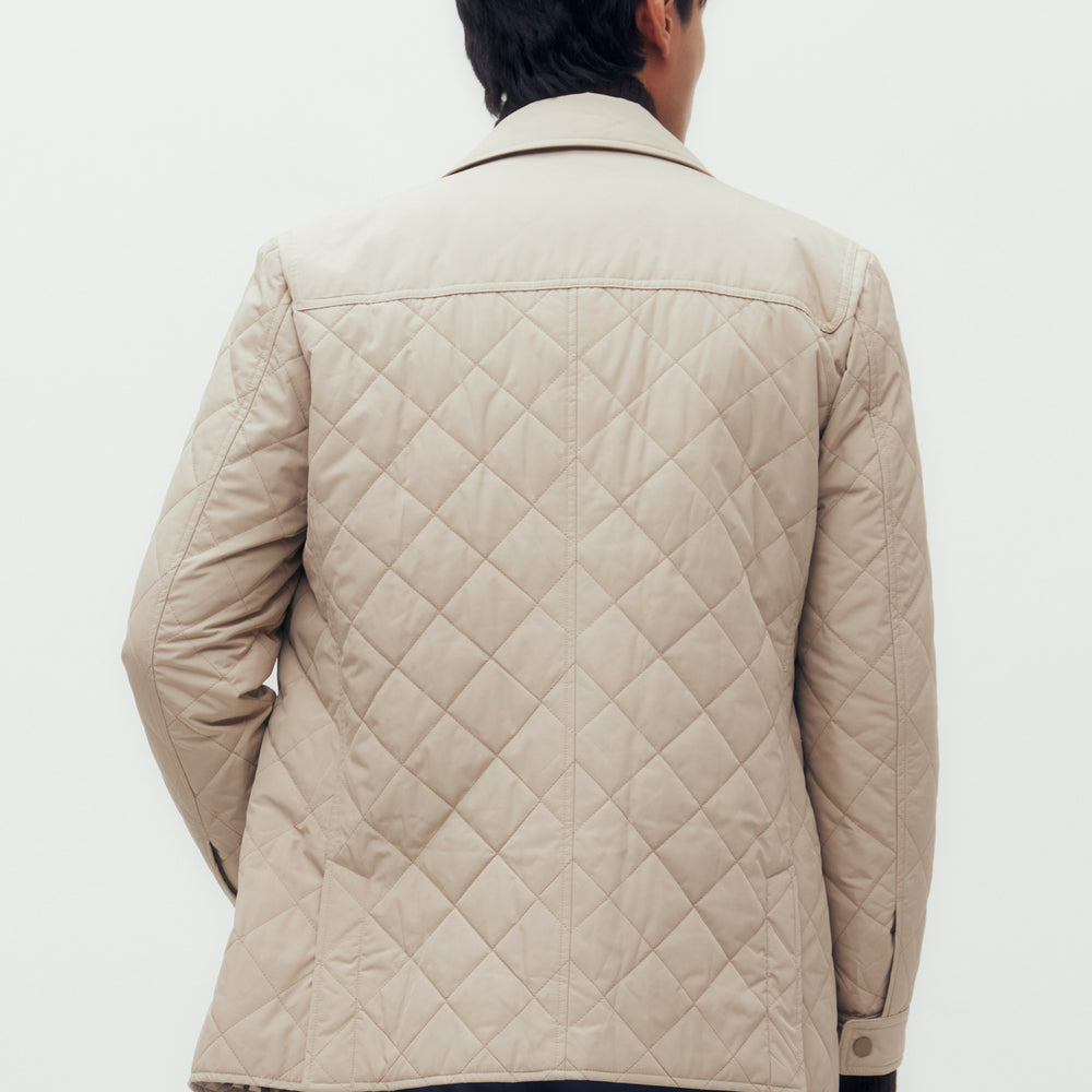 Quilted Blouson Jacket