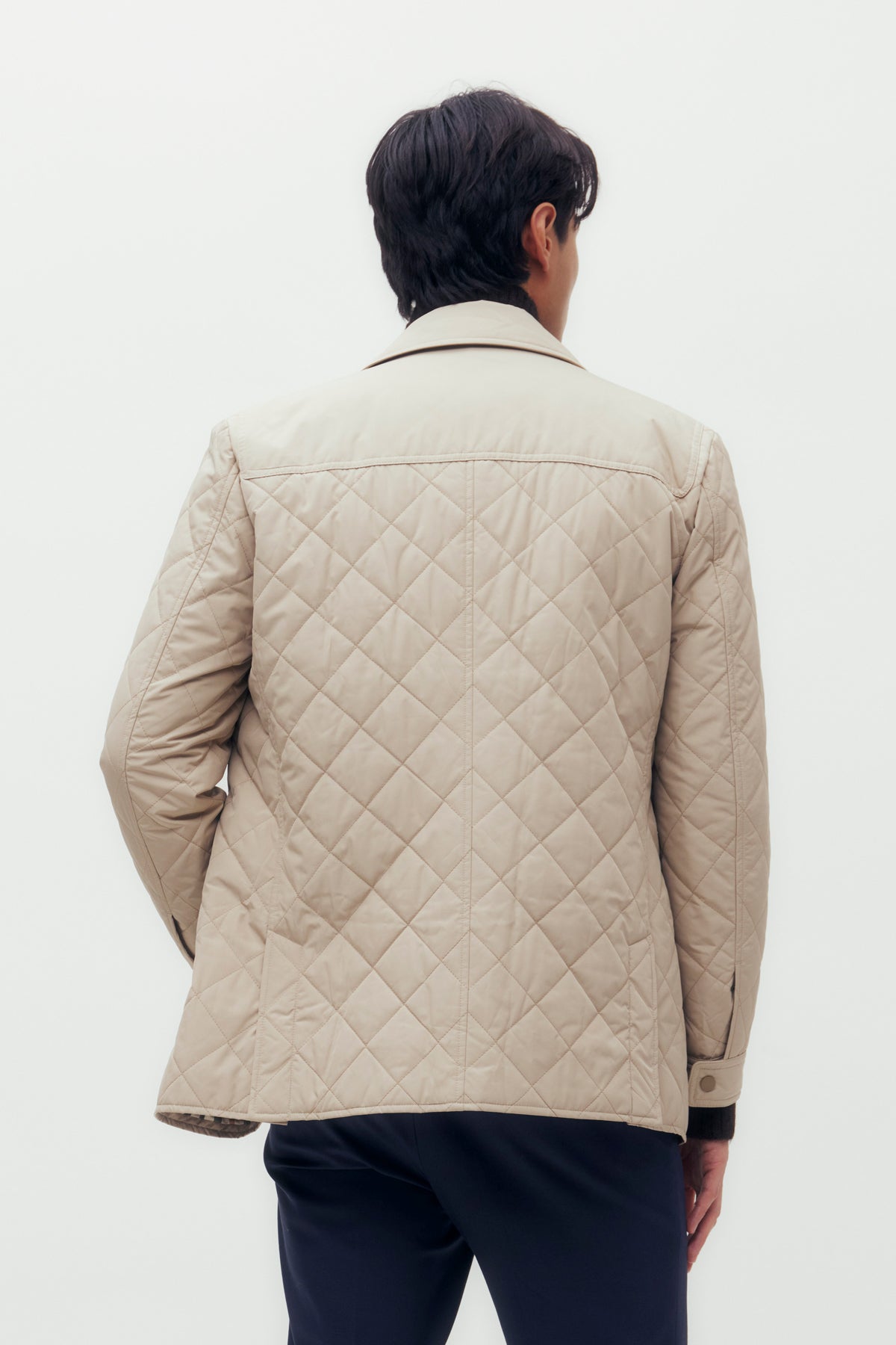 Quilted Blouson Jacket