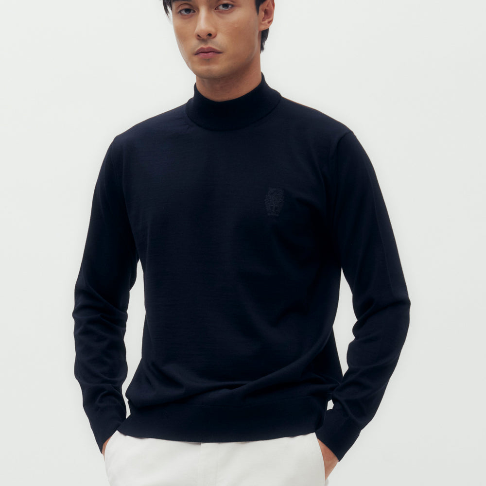 
                      
                        Stand Collar Sweater
                      
                    