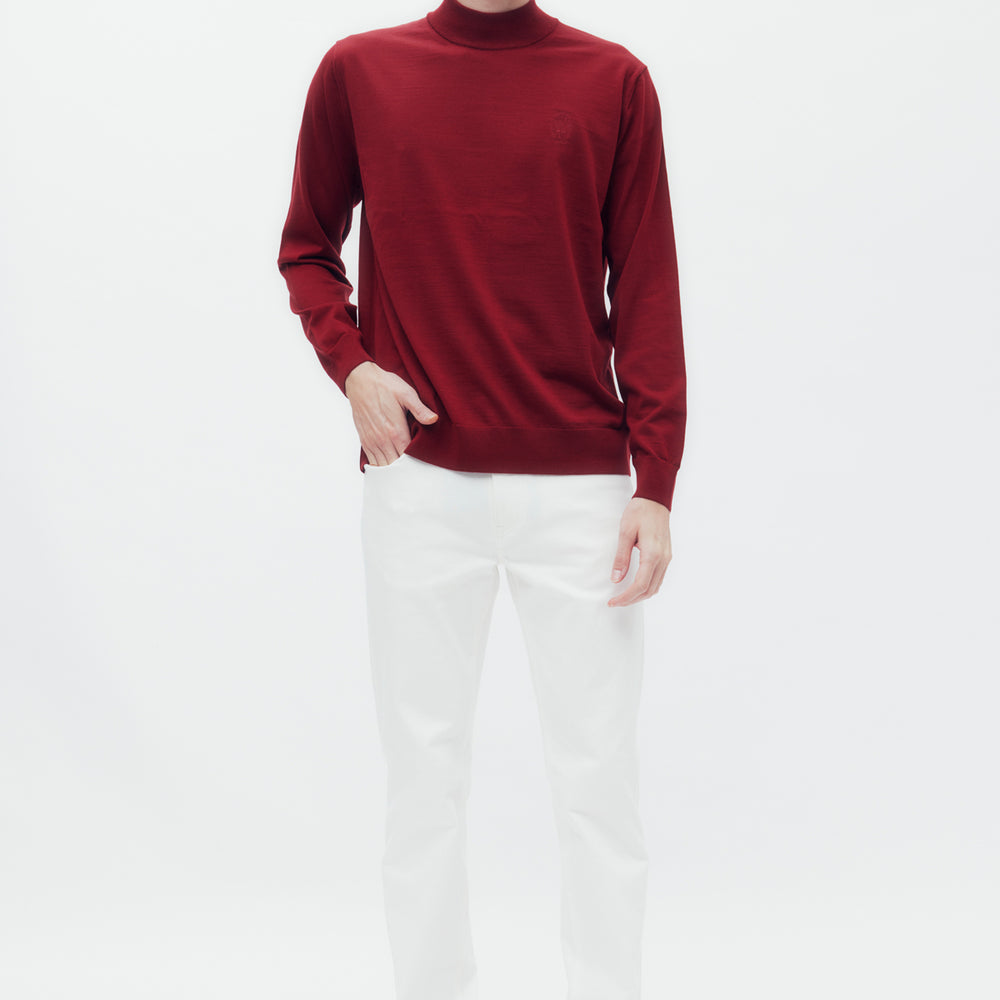 
                      
                        Stand Collar Sweater
                      
                    