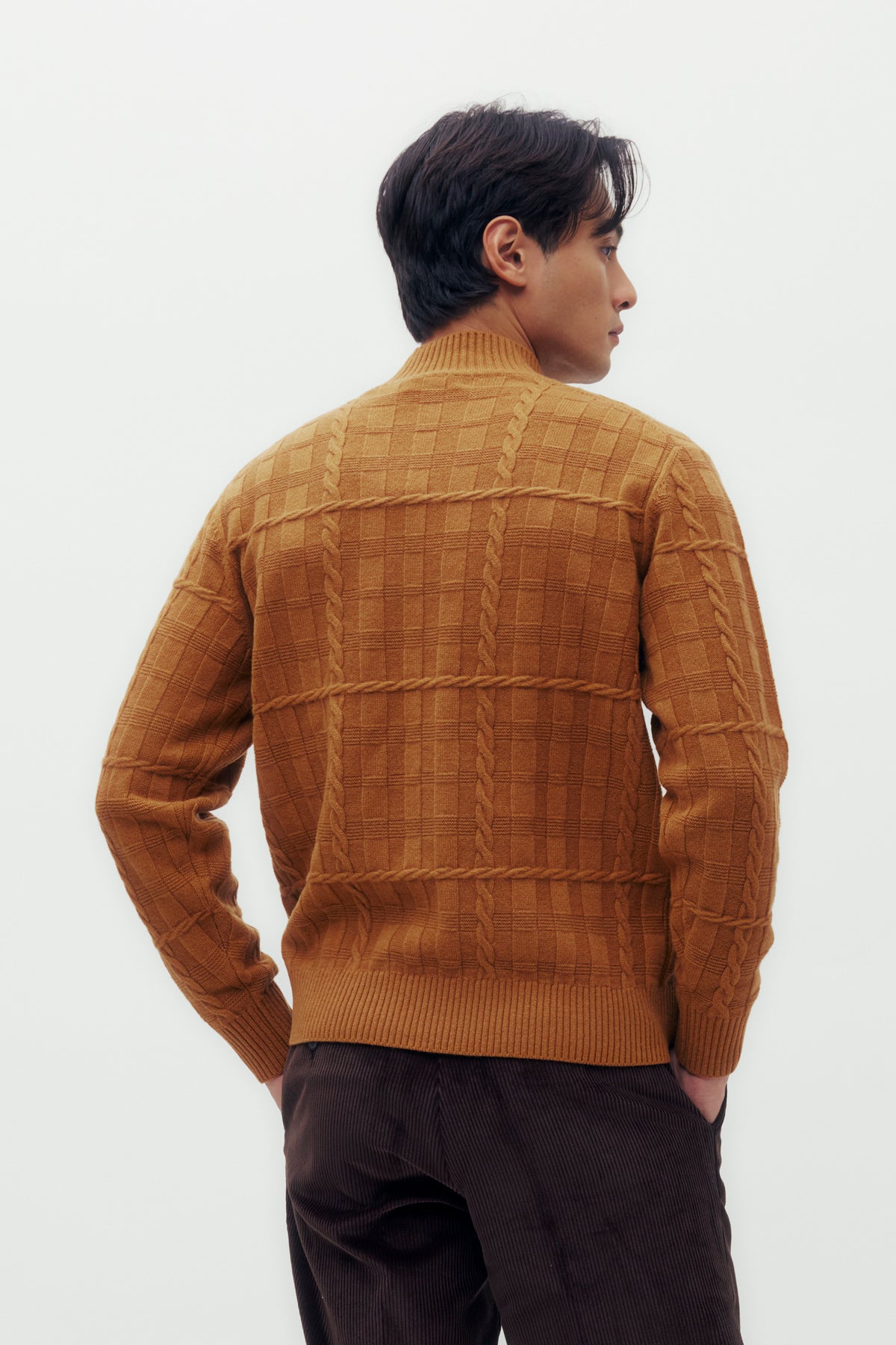 House Check Jacquard Sweater