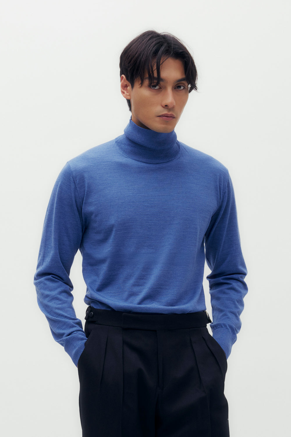 Basic High Neck Sweater